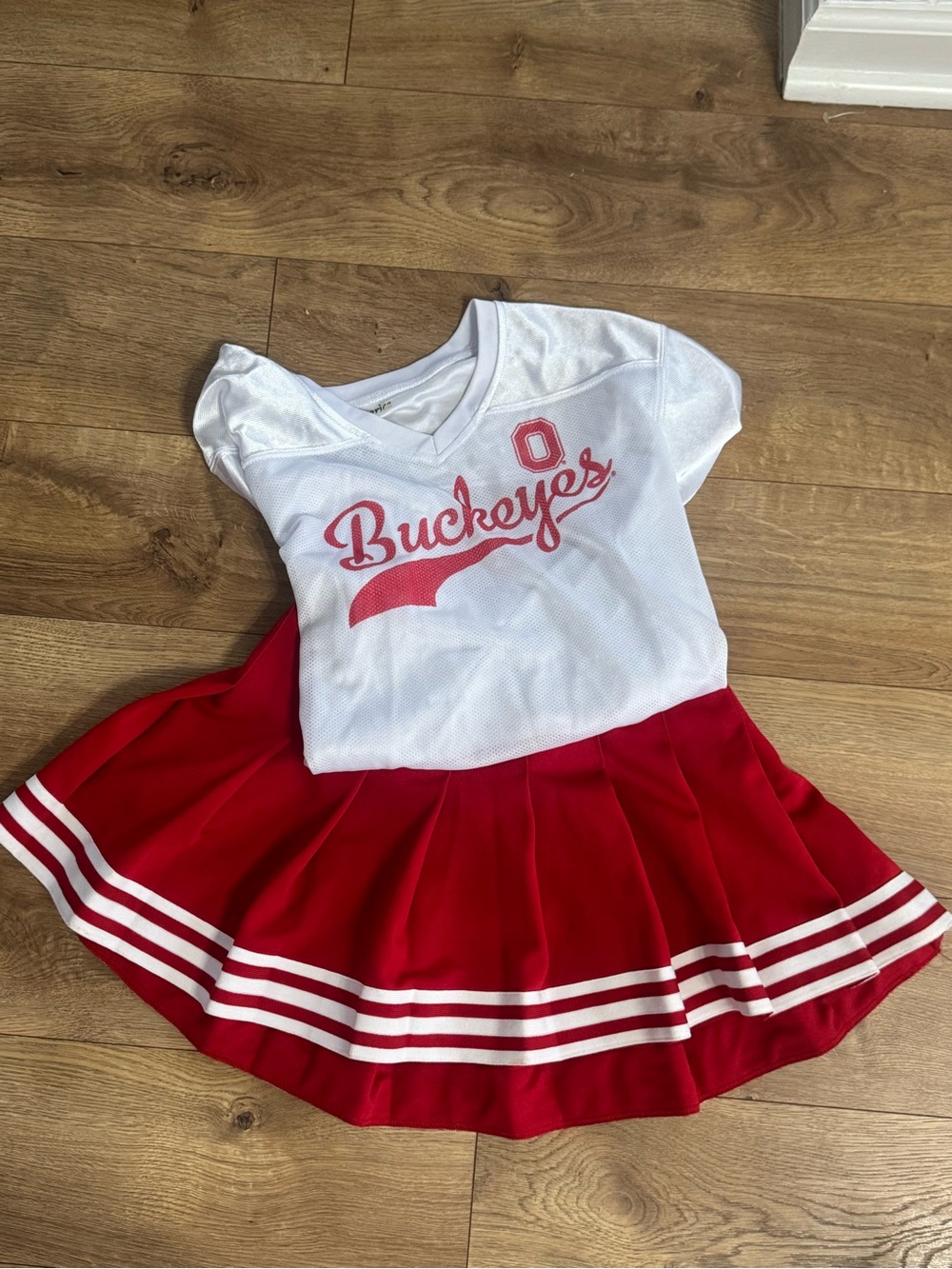 white Ohio State Buckeyes Women’s Jersey